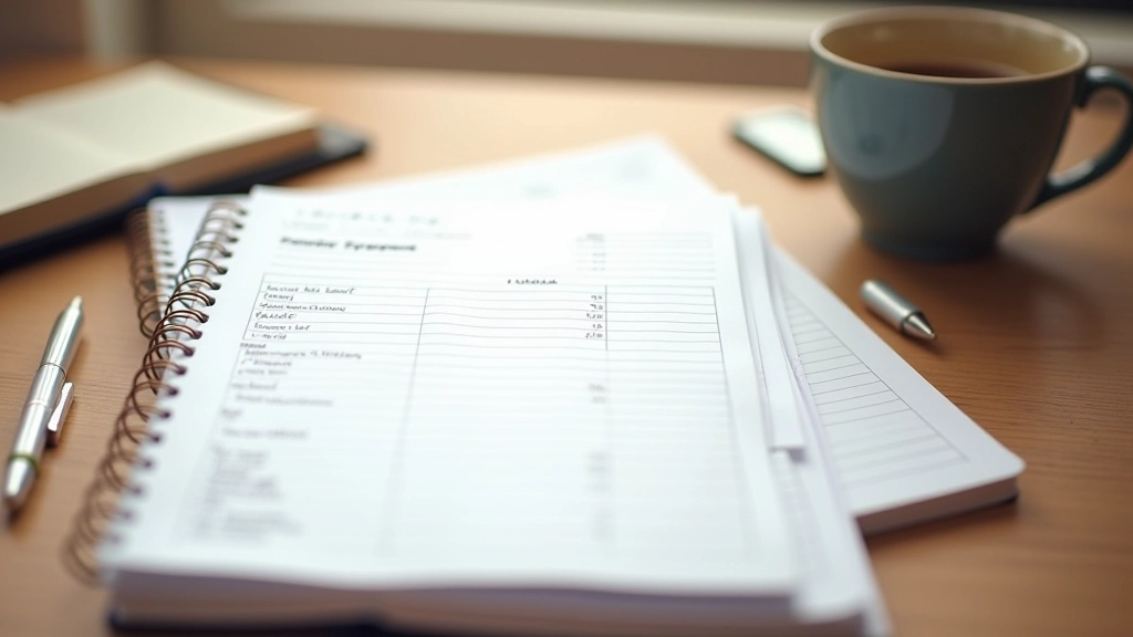 Strukturiertes Budget-Tracking mit Kategorien und monatlichen Zusammenfassungen